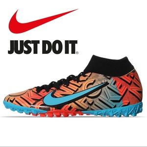 Men’s Nike Soccer Cleats Size 10 Mercurial Superfly 7 Academy Turf Shoes NEW